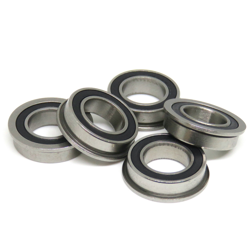 SMF148 2RS Stainless Steel Flanged Miniature Ball Bearing for RC Engine 8x14x4mm ABEC-5